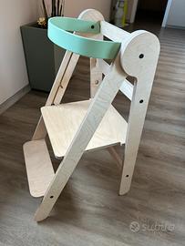 Scaletta torre di apprendimento montessori pieg.