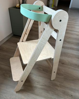 Scaletta torre di apprendimento montessori pieg.