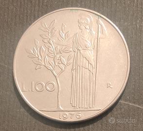 100 lire italiane del 1976