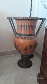 vaso cratere antico stile greco 