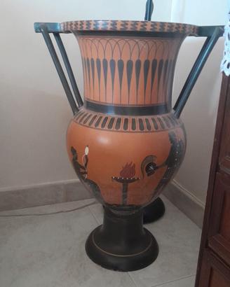 vaso cratere antico stile greco 