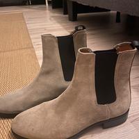 STIVALETTI CAMOSCIO UOMO TG 42 IMB NUOVISSIMI