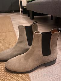 STIVALETTI CAMOSCIO UOMO TG 42 IMB NUOVISSIMI