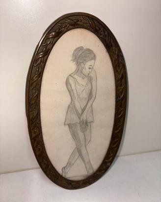 Quadro con disegno vintage