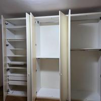 Armadio bianco 6 ante grande – 320 cm