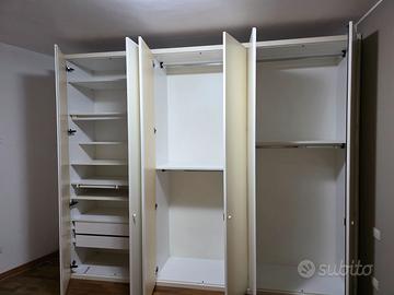 Armadio bianco 6 ante grande – 320 cm