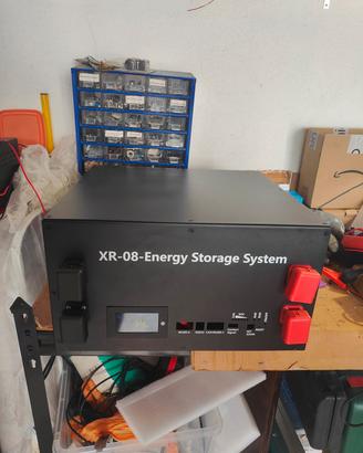 Pacco Batteria 24V 25,6V 320Ah BMS 200A Bluetooth 