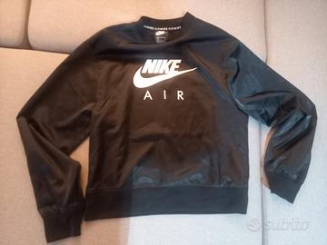 Felpa leggera nera acetata Nike Air tg. S
