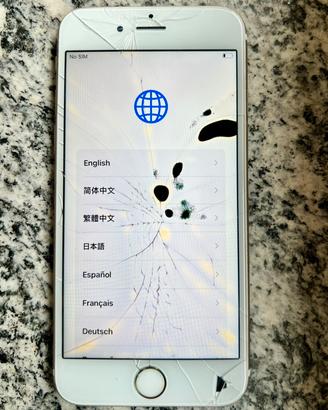 iPhone 6s 16 GB - FUNZIONA - solo display rotto