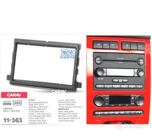 MARCO PRETA RADIO 2-DIN PER FORD EDGE EXPEDITION E