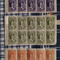 30 francobolli della XX Fiera di Milano del 1939