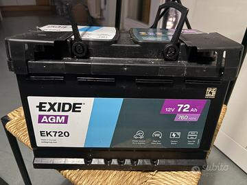 Batteria AGM Exide Ek 720 Start&Stop