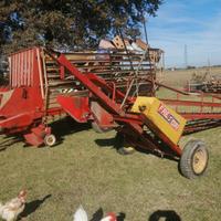 Carro raccolta caricatore ballini pressa kuun per