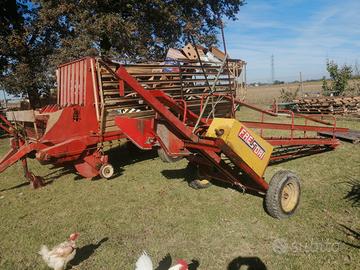 Carro raccolta caricatore ballini pressa kuun per