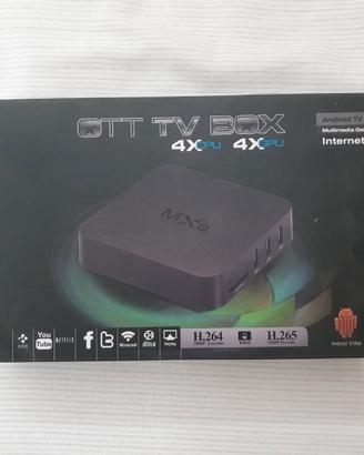 Android TV Box MXQ OTT 4X CPU / 4X GPU
