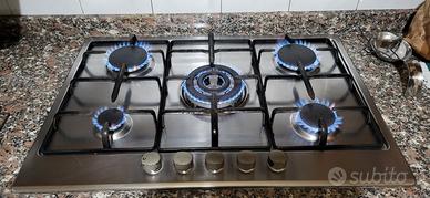 Piano cottura Candy 5 fuochi