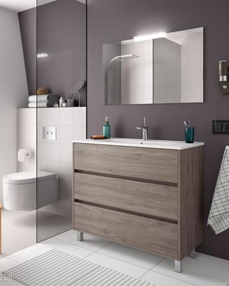 Mobile bagno a terra rovere eternity. Negozio
