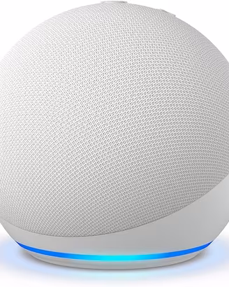 Echo Dot (Ultimo modello) | Colore: Bianco ghiacci