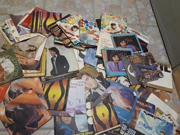 Dischi in vinile 100 45 giri lotto