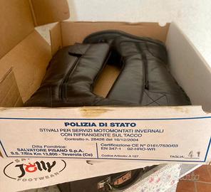 Stivali da motociclista ex Polizia di Stato