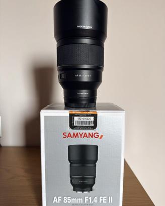 Samyang AF 85mm F1.4 II FE per Sony E. GARANZIA!