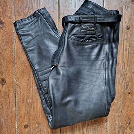 Pantaloni in pelle da moto Hein-Gericke