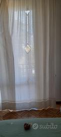 tenda ricamata in lino bellora