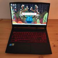 Laptop MSI GF66 RTX 3070 i7 12700h 16gb 1TB