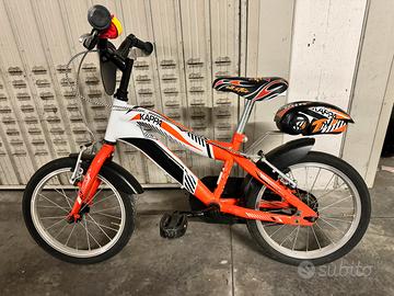 Bicicletta kappa bambino dai 3-4-5-6 anni