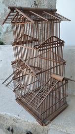 Gabbia uccelli in bambù 