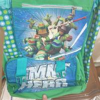 zaino scuola tartarughe ninja