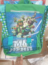 zaino scuola tartarughe ninja
