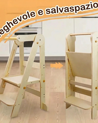 Torre Montessoriana. 3 Livelli di altezze. Nuovo