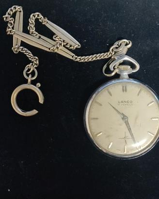 Orologio da taschino LANCO 15 Jewels