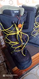 scarponi  snowboard nitro anathem tls taglia 44