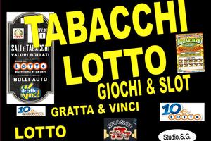 Tabacco lotto slot con progetto bar
