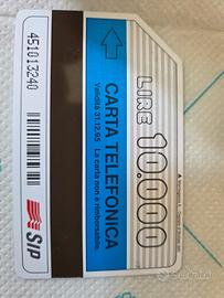 carta telefonica sip -RARA-