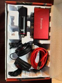 SET Interfaccia Focusrite Scarlett 2i2 3rd Gen