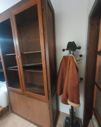 libreria legno massello 245x130x0.43 