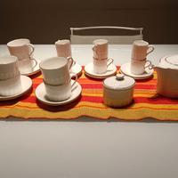 Servito the e caffè bone China filo platino