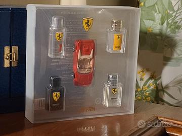 Ferrari collezione profumi con modellino