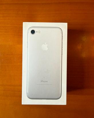 Scatola iPhone 7 128gb silver