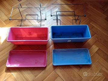 COPPIA FIORIERE DA BALCONE