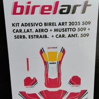 Kit adesivi completo per Birel Art s18 2025