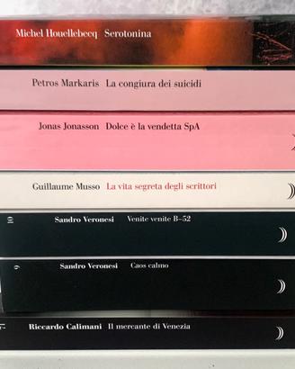 7 libri edizioni Nave di Teseo