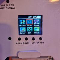 Faro Led a batteria 6x18W RGBWAUV 6 in 1 WiFi DMX