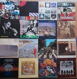 Vinili U2, Le Orme, Anthrax, Conte, P, Floyd altri