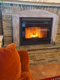 inserto camino a pellet 