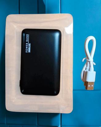 Power bank portatile 5000 Mah. NUOVO!
