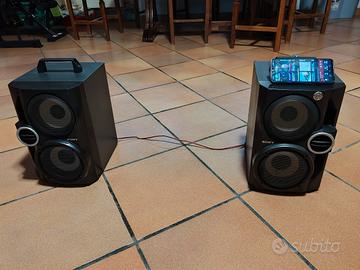 Coppia casse stereo Sony wireless Bluetooth 